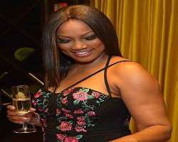 Garcelle Beauvais consuming alcohol